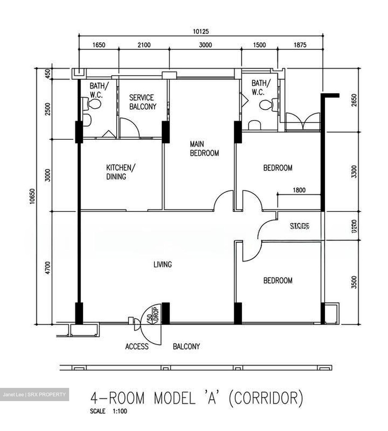 Blk 923 Hougang Avenue 9 (Hougang), HDB 4 Rooms #551244301
